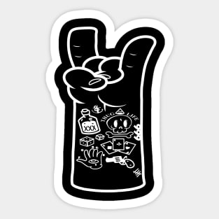 Metal and Rock n Roll Sticker